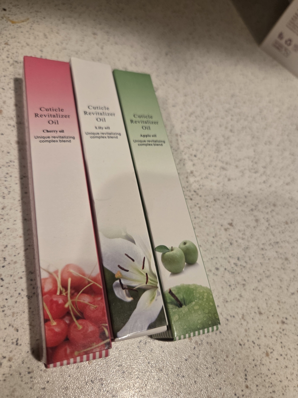 Cuticle Revitalizer Oil - Cherry, Lily & Apple Scents